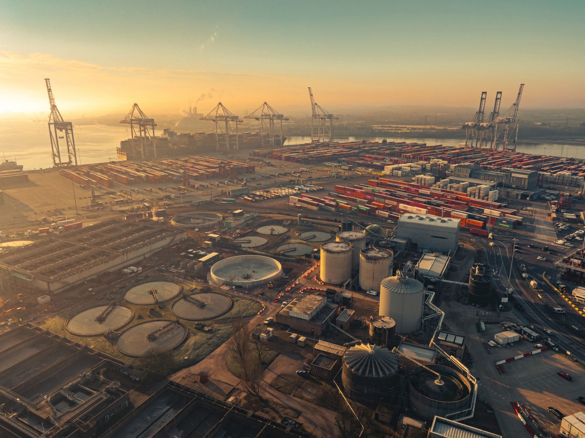 Industrial port and plant operations